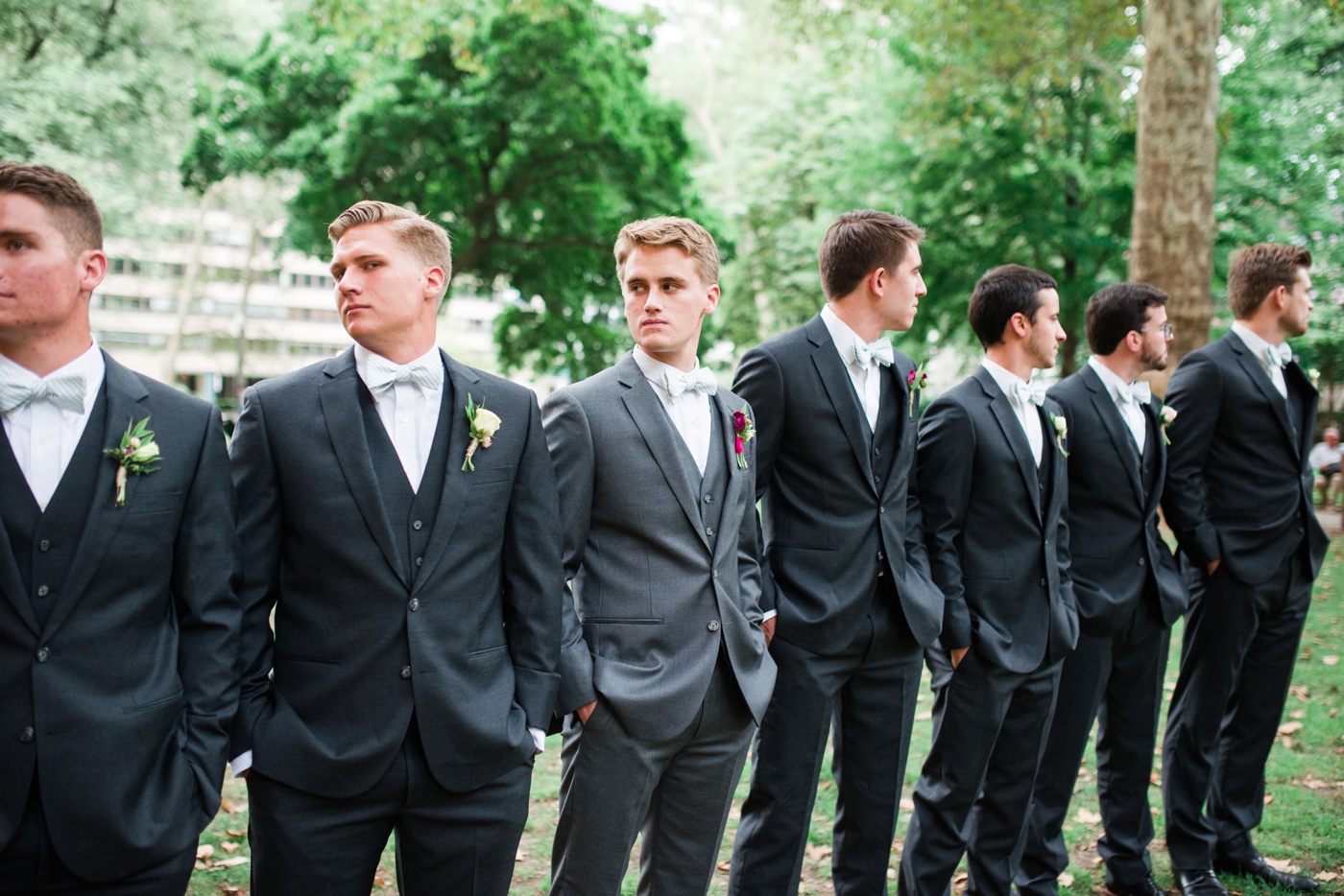 The Black Tux Groomsmen Suits photo