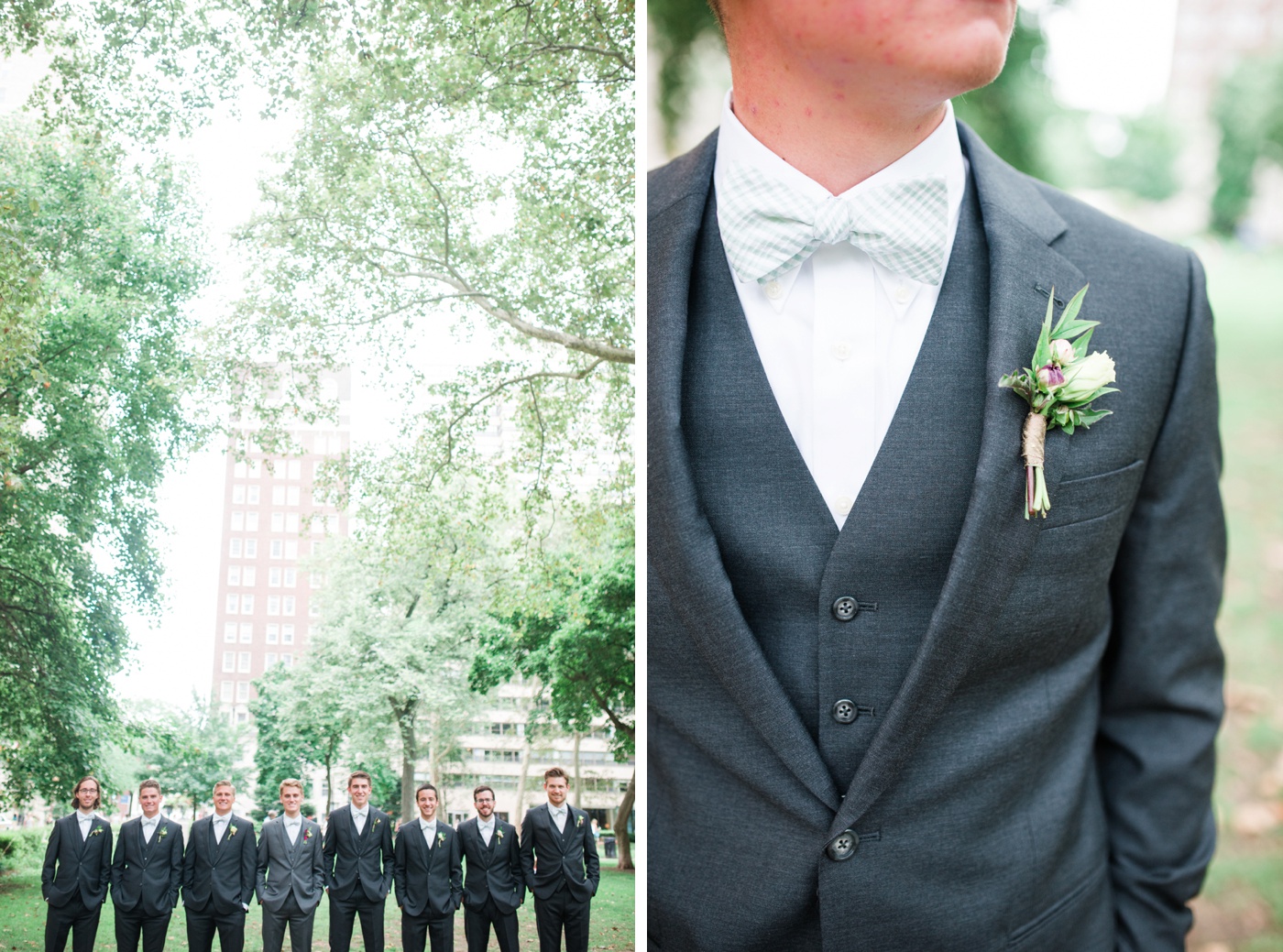 The Black Tux Groomsmen Suits photo