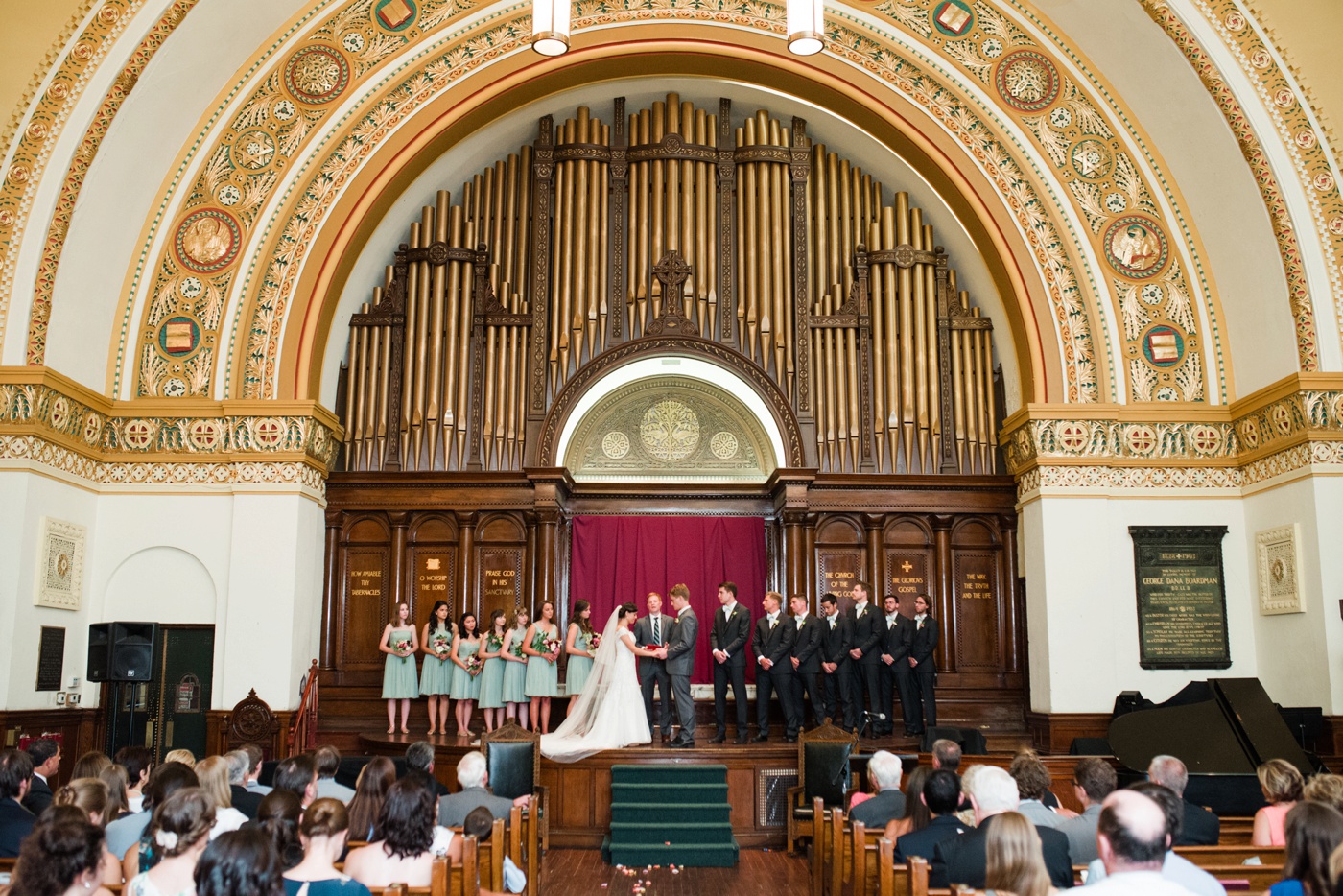 Liberti Center City Philadelphia Wedding Ceremony - Alison Dunn Photography photo