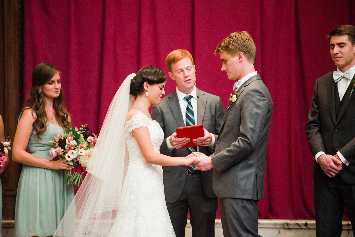 Liberti Center City Philadelphia Wedding Ceremony - Alison Dunn Photography photo