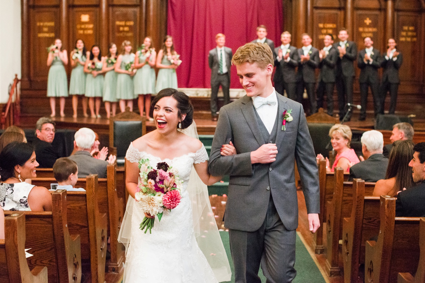 Liberti Center City Philadelphia Wedding Ceremony - Alison Dunn Photography photo