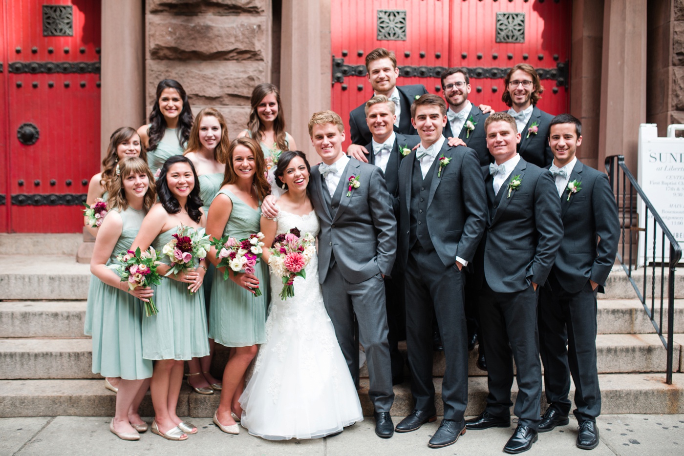 Liberti Center City Philadelphia Wedding Ceremony - Alison Dunn Photography photo