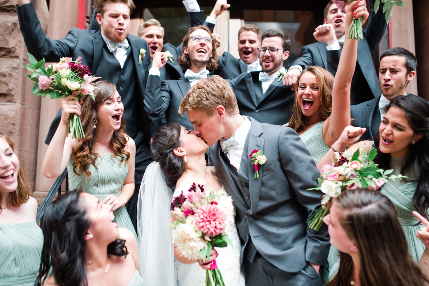 Liberti Center City Philadelphia Wedding Ceremony - Alison Dunn Photography photo