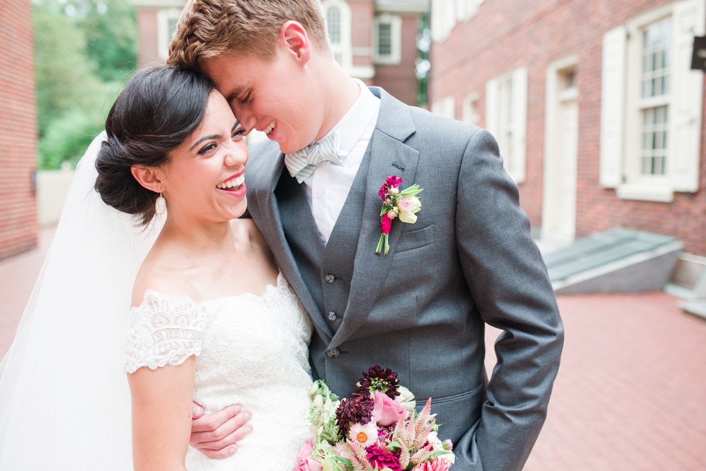 Carpenter's Hall - Philadelphia Pennsylvania Wedding - Mori Lee 1960 Dress - Alison Dunn Photography photo