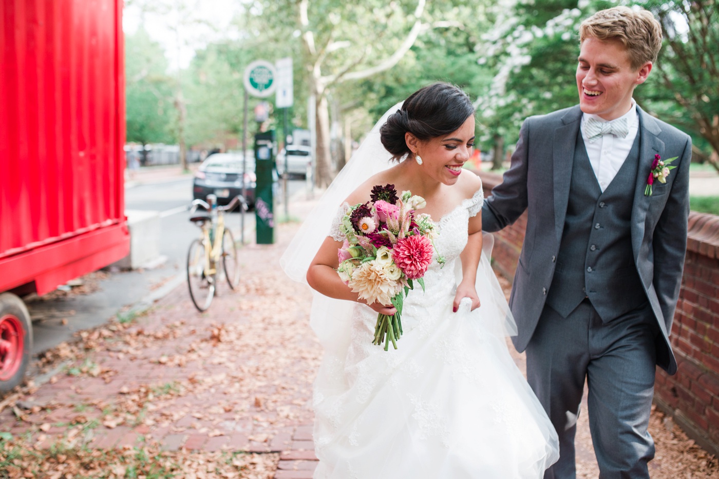 Carpenter's Hall - Philadelphia Pennsylvania Wedding - Mori Lee 1960 Dress - Alison Dunn Photography photo