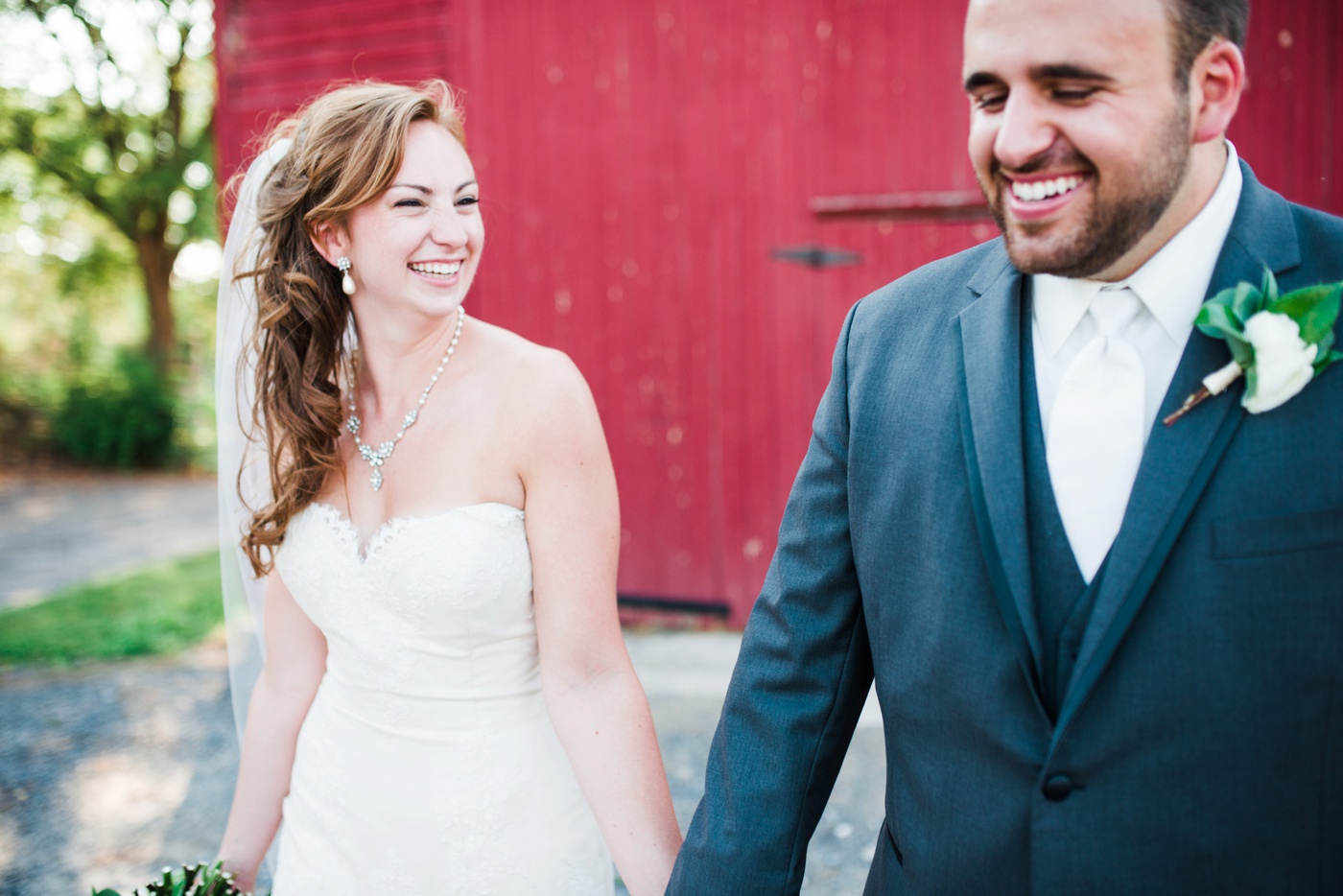 The Country Barn Loft Wedding Reception - Lancaster Pennsylvania Wedding Photographer - Alison Dunn Photography photo