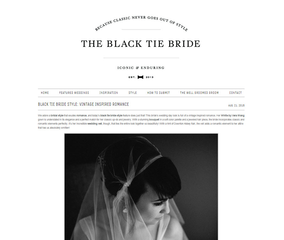 The Black Tie Bride - Liberty View Ballroom Wedding - Alison Dunn Photography photo