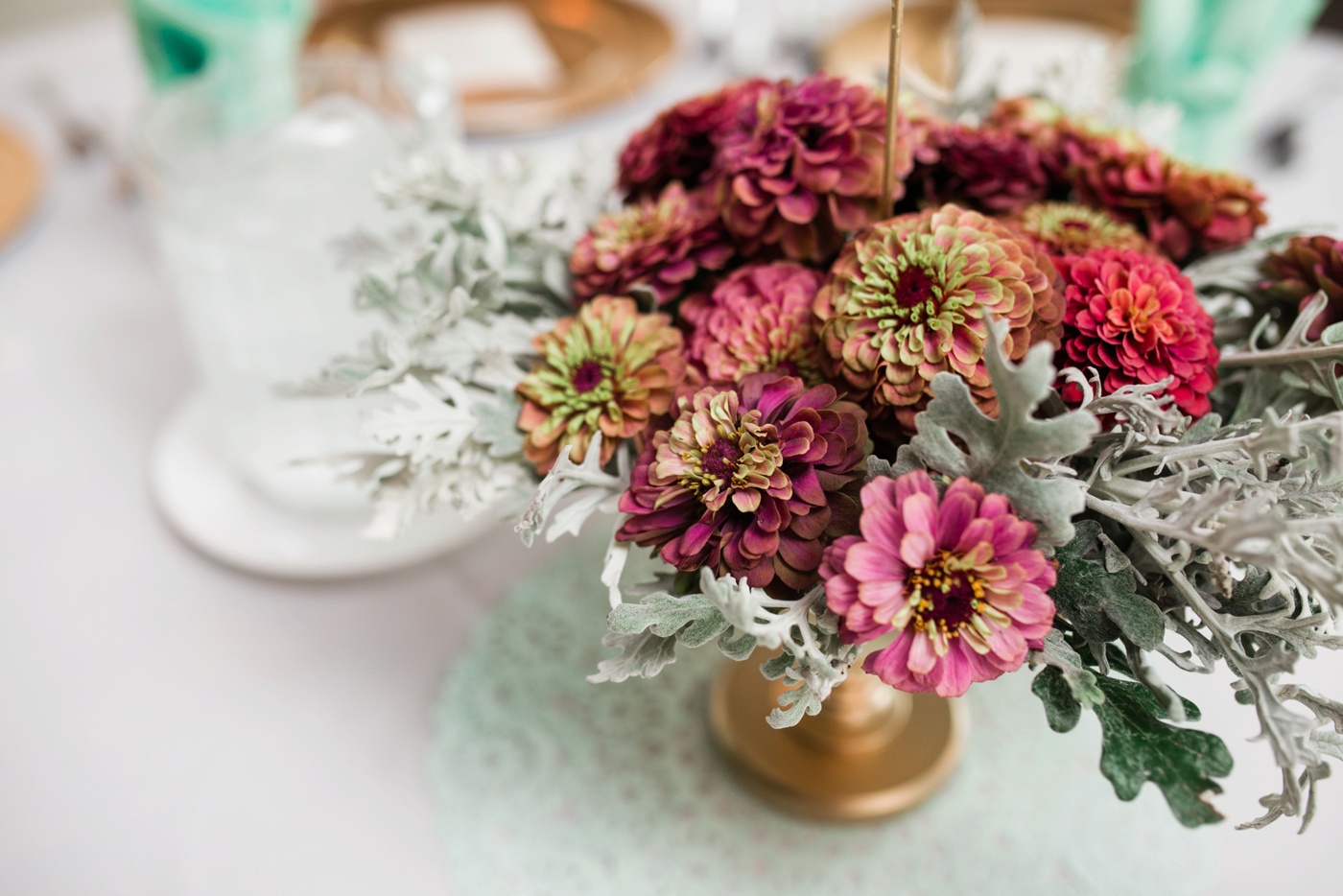 The View - People for People Philadelphia Ballroom Wedding Reception - Chicory Florals photo