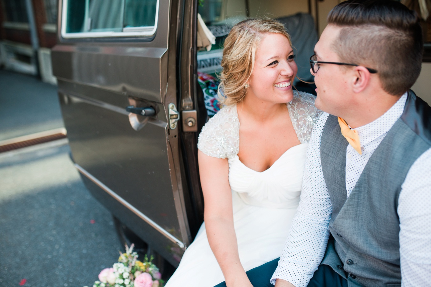 Kristen + John - Reading Pennsylvania Wedding Photographer - VW Westfalia Vanagon -Alison Dunn Photography photo 