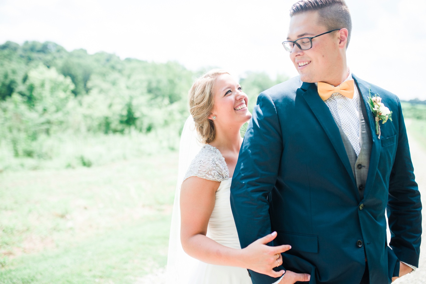 Kristen + John - Stroud Preserve First Look - Reading Pennsylvania Wedding Photographer - Alison Dunn Photography photo