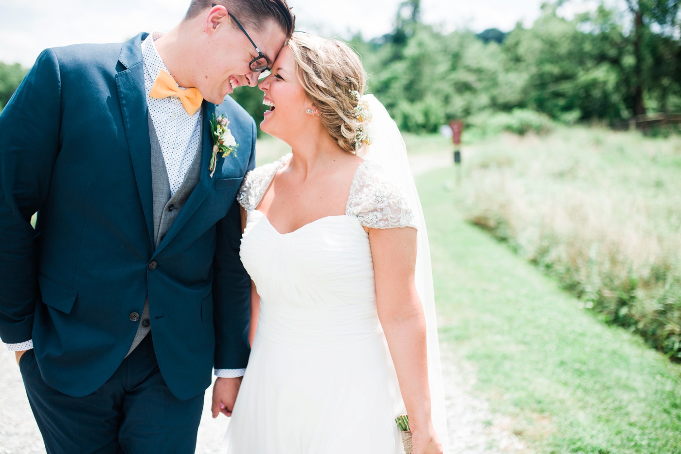 Kristen + John - Stroud Preserve First Look - Reading Pennsylvania Wedding Photographer - Alison Dunn Photography photo