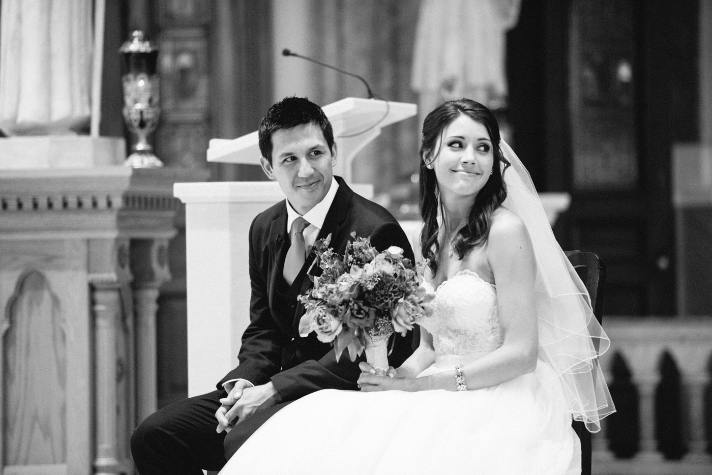 Saint Francis Xavier Church Wedding Ceremony photo