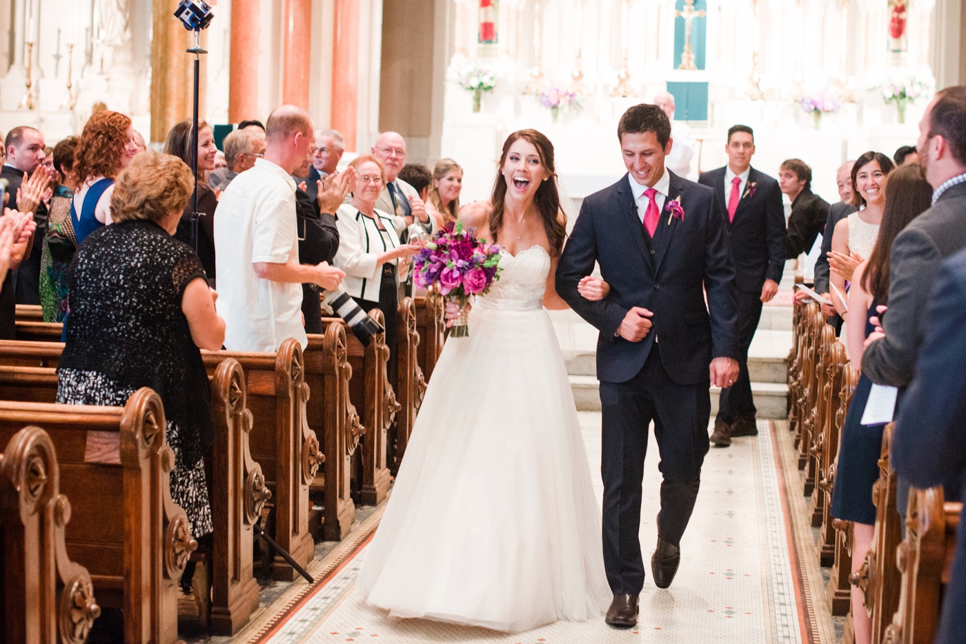 Saint Francis Xavier Church Wedding Ceremony photo