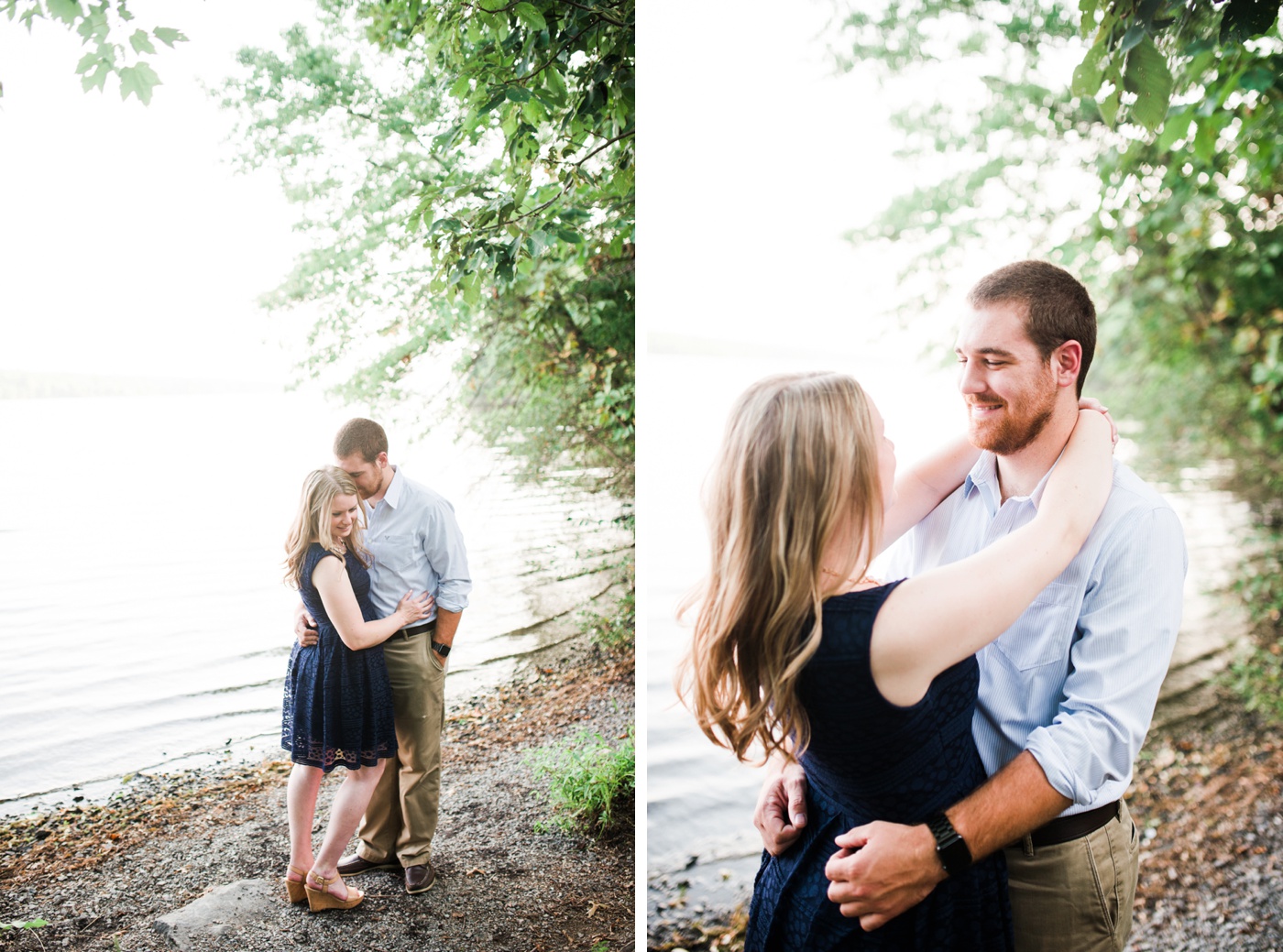 5 - Liz + Vince - Lake Nockamixon - Quakertown Bucks County Engagement Session - Alison Dunn Photography photo