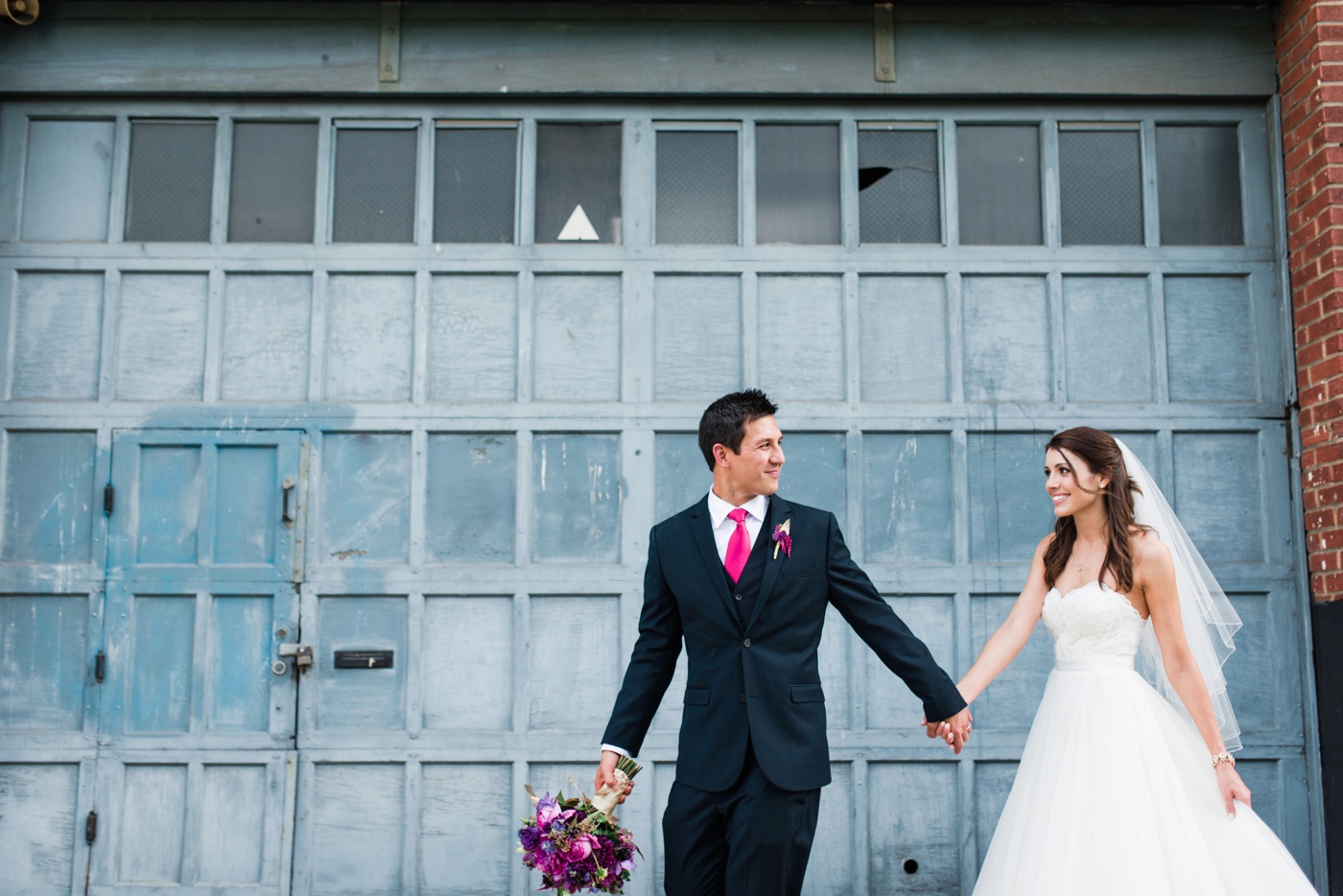 Sarah + Chris - Old City Bride Groom Portraits - Philadelphia Wedding Photographer photo