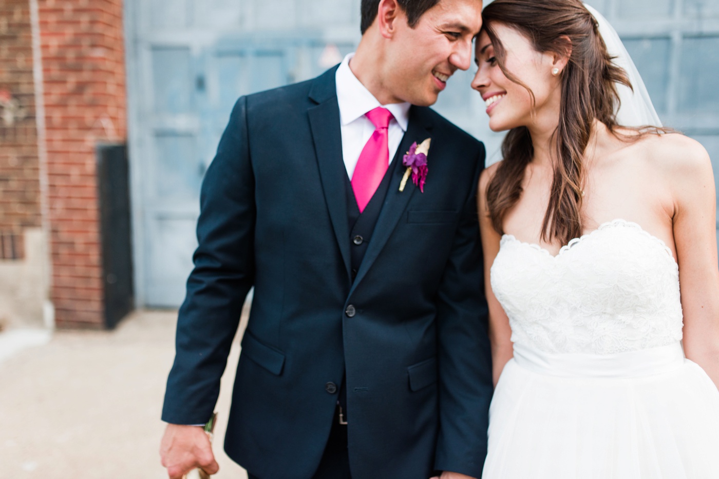 73 - Sarah + Chris - Old City Bride Groom Portraits - Philadelphia Wedding Photographer photo