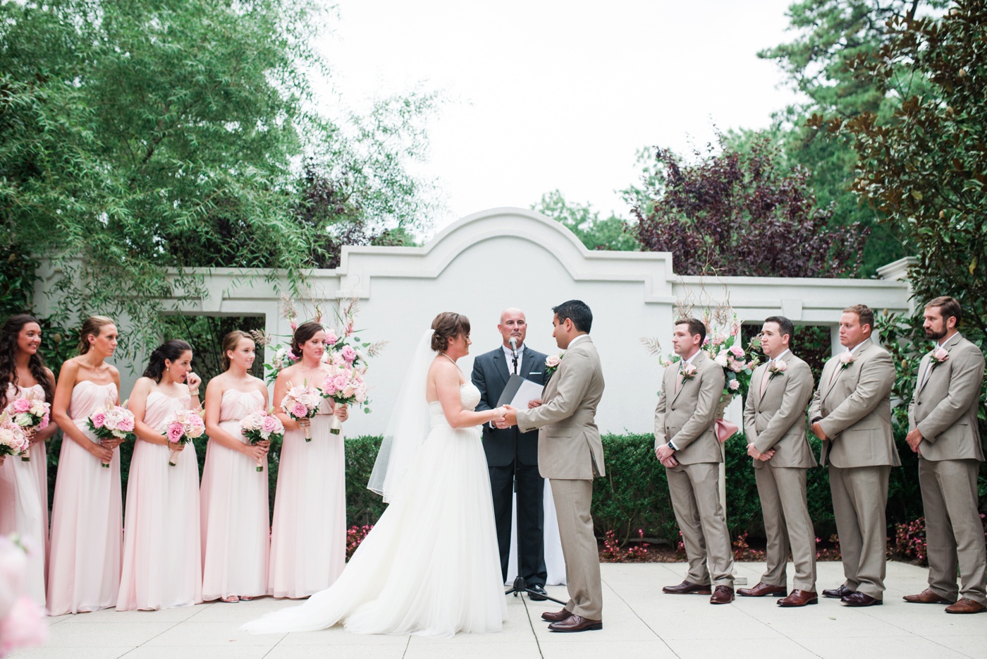 The Carriage House Wedding Ceremony photo