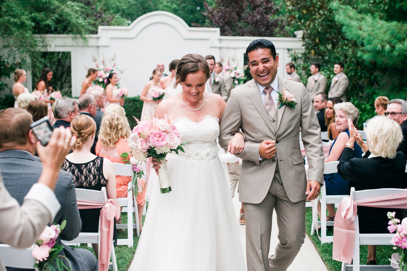 The Carriage House Wedding Ceremony photo