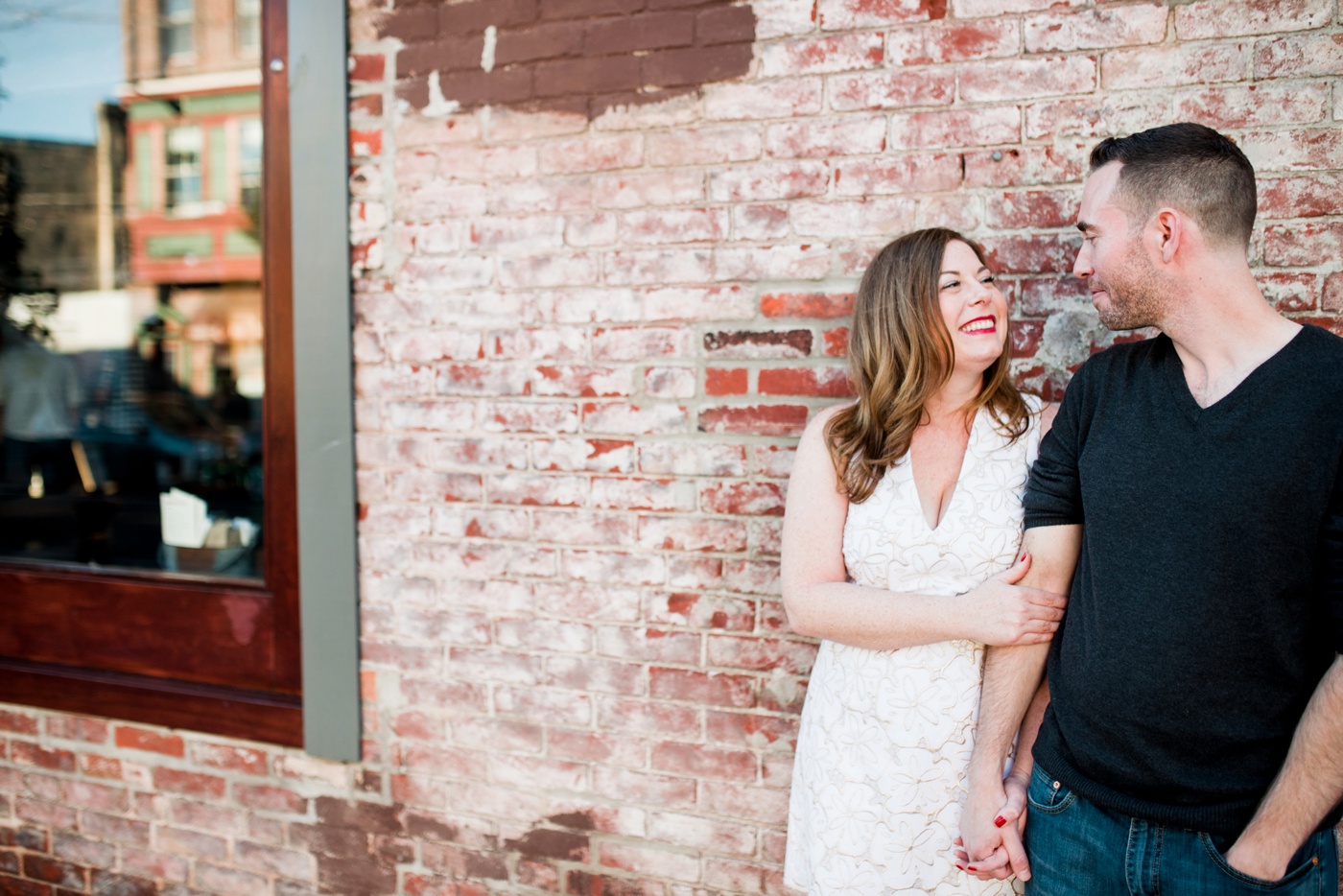 Rachael + Paul - Fishtown Philadelphia Engagement Session - Alison Dunn Photography photo