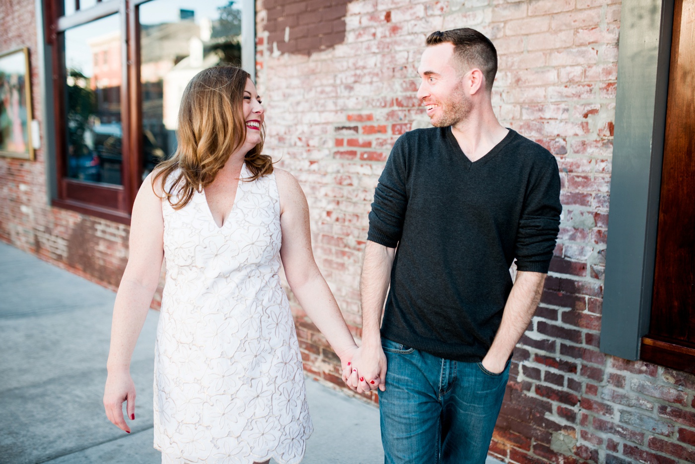 Rachael + Paul - Fishtown Philadelphia Engagement Session - Alison Dunn Photography photo