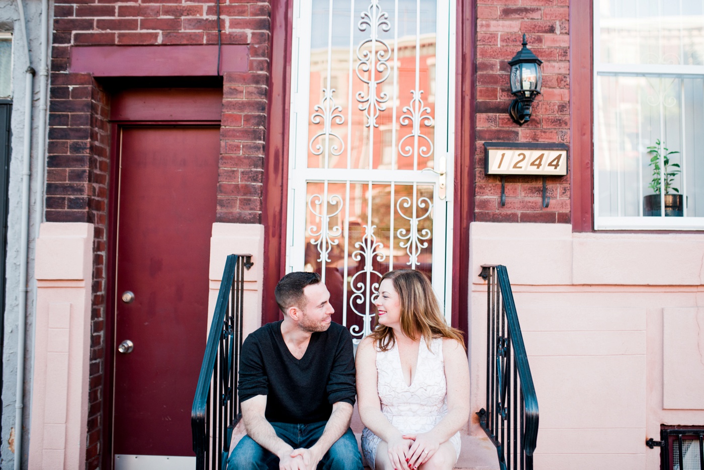 Rachael + Paul - Fishtown Philadelphia Engagement Session - Alison Dunn Photography photo