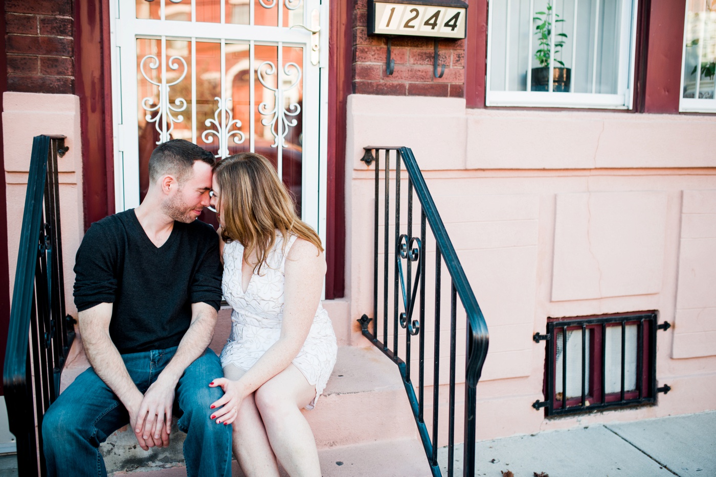 Rachael + Paul - Fishtown Philadelphia Engagement Session - Alison Dunn Photography photo