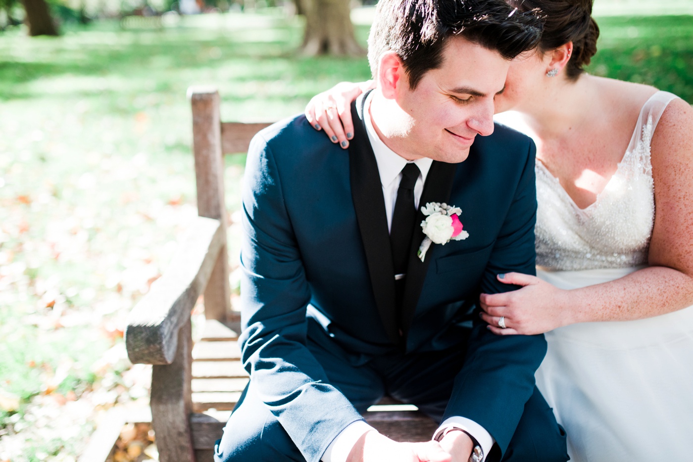 56 - Washington Square Park Philadelphia Wedding First Look - Alison Dunn Photography photo