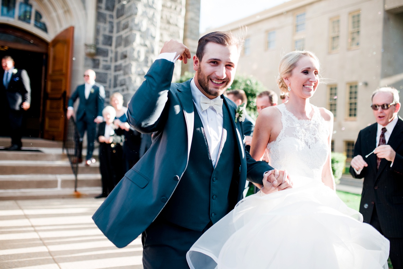 First Presbyterian Church of Haddonfield New Jersey Wedding Ceremony photo