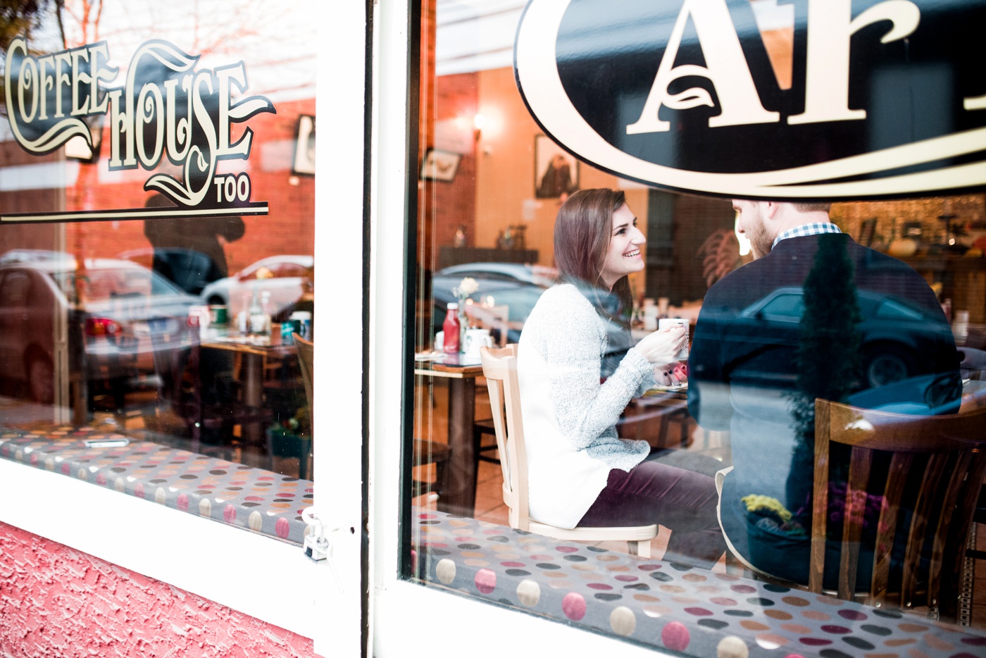 Amy + Jacob - Coffeehouse Too - Northern Liberties Engagement Session - Philadelphia Wedding Photographer - Alison Dunn Photography