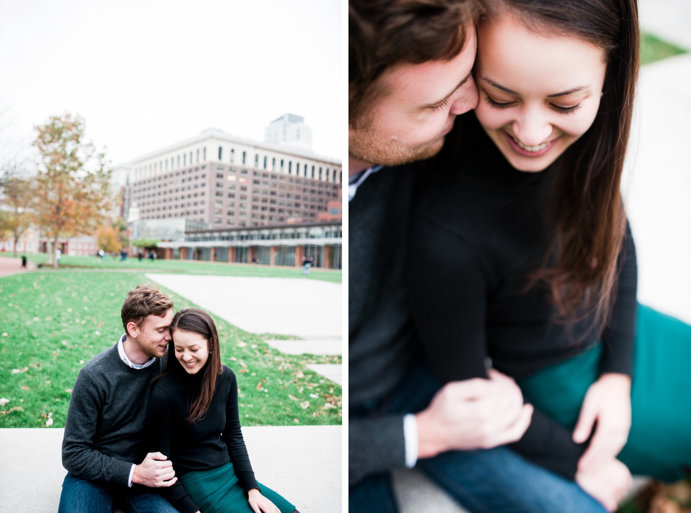 Matt + Liz - Old City Engagement Session - Philadelpha Wedding Photographer - Alison Dunn Photography photo