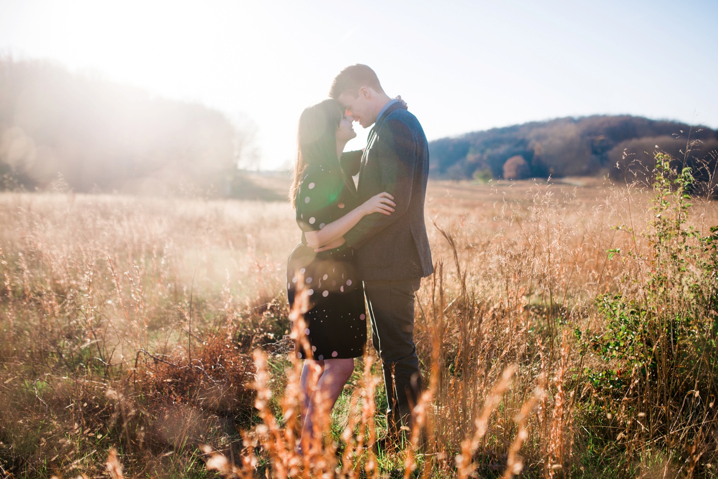 Katie + David - Valley Forge Engagement Session - King of Prussia Pennsylvania Wedding Photographer - Alison Dunn Photography photo