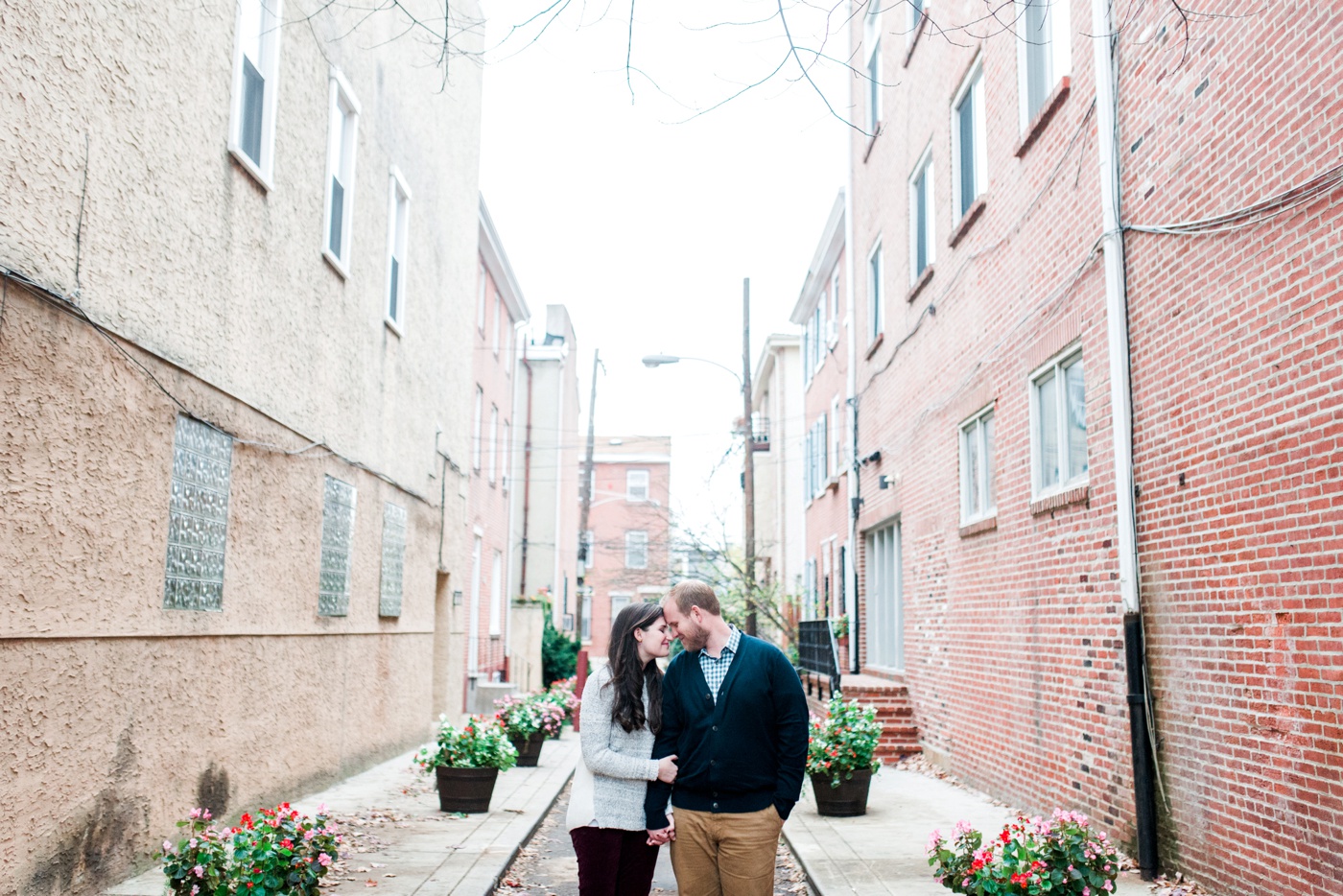 Amy + Jacob - Northern Liberties Engagement Session - Philadelphia Wedding Photographer - Alison Dunn Photography