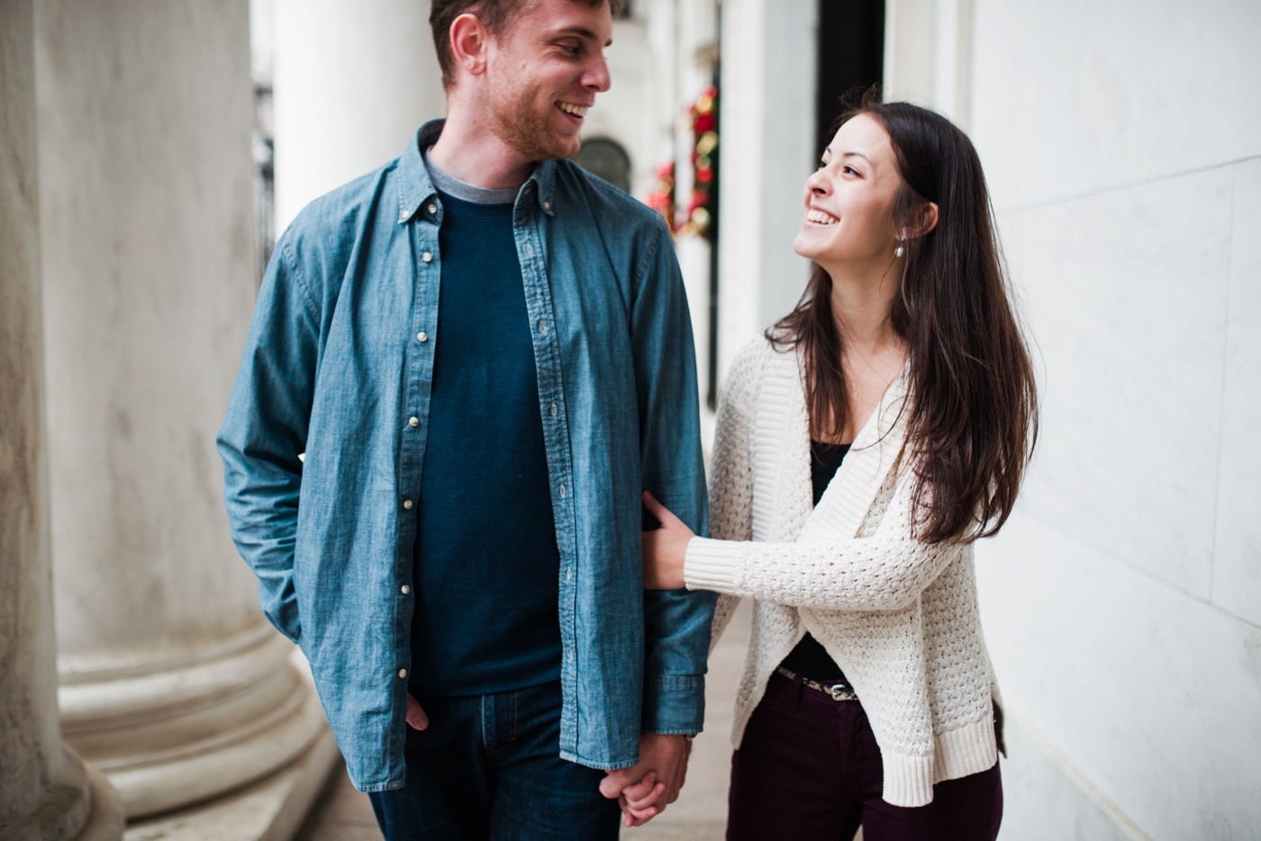 Matt + Liz - Old City Engagement Session - Philadelpha Wedding Photographer - Alison Dunn Photography photo