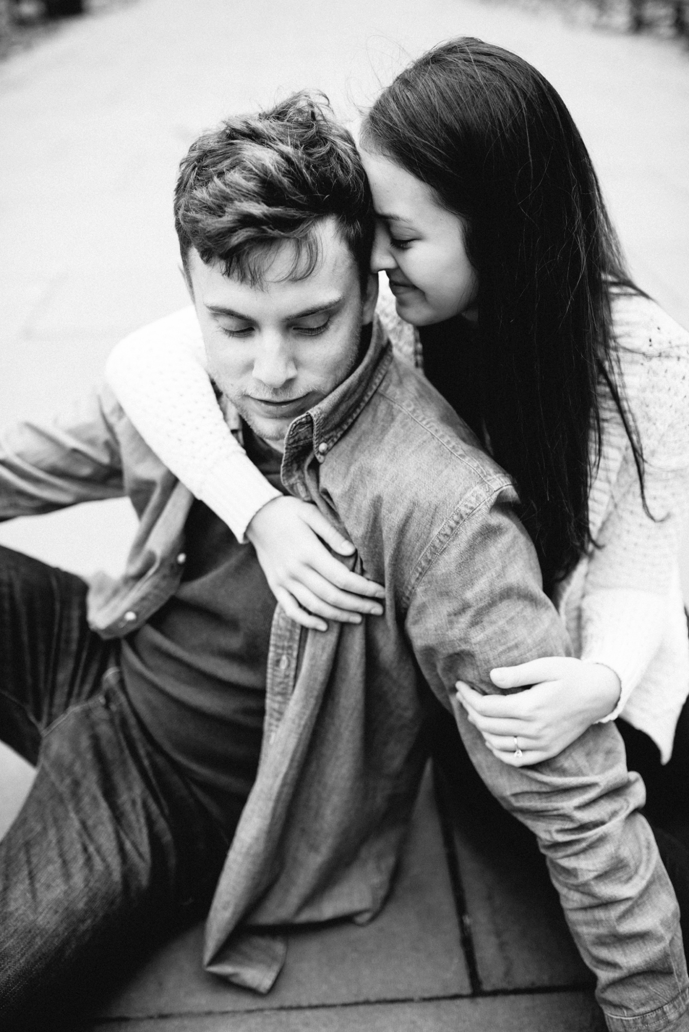 Matt + Liz - Old City Engagement Session - Philadelpha Wedding Photographer - Alison Dunn Photography photo