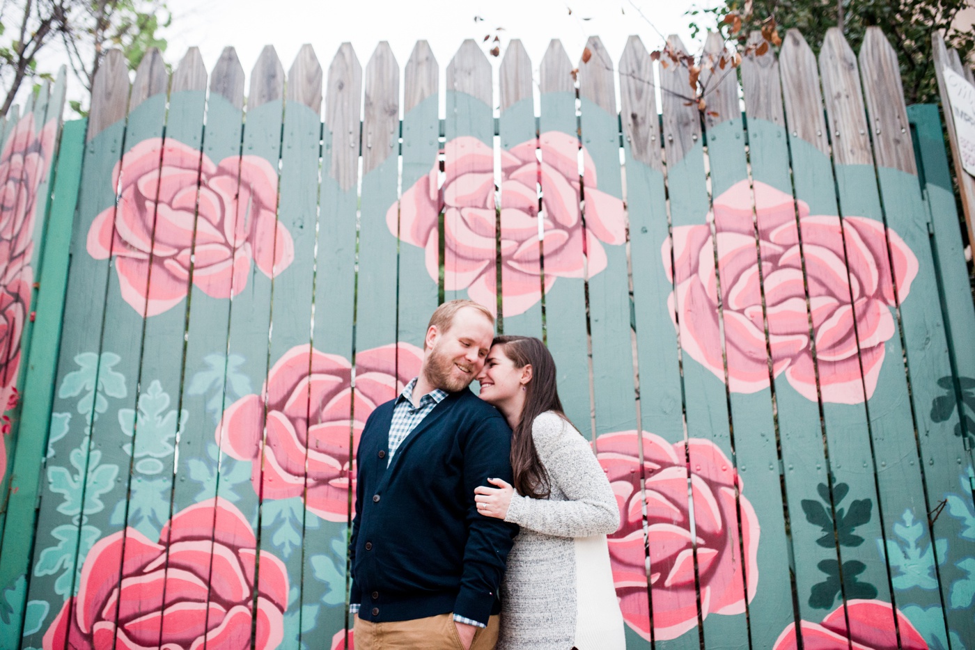 Amy + Jacob - Liberty Lands Park - Northern Liberties Engagement Session - Philadelphia Wedding Photographer - Alison Dunn Photography