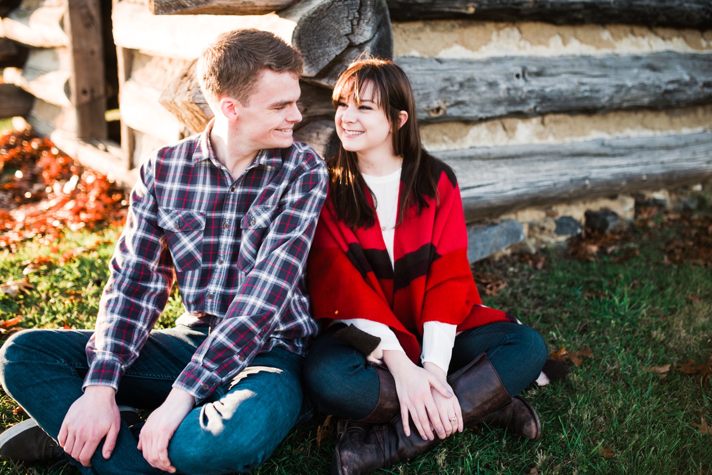24 - Katie + David - Valley Forge Engagement Session - King of Prussia Pennsylvania Wedding Photographer - Alison Dunn Photography photo