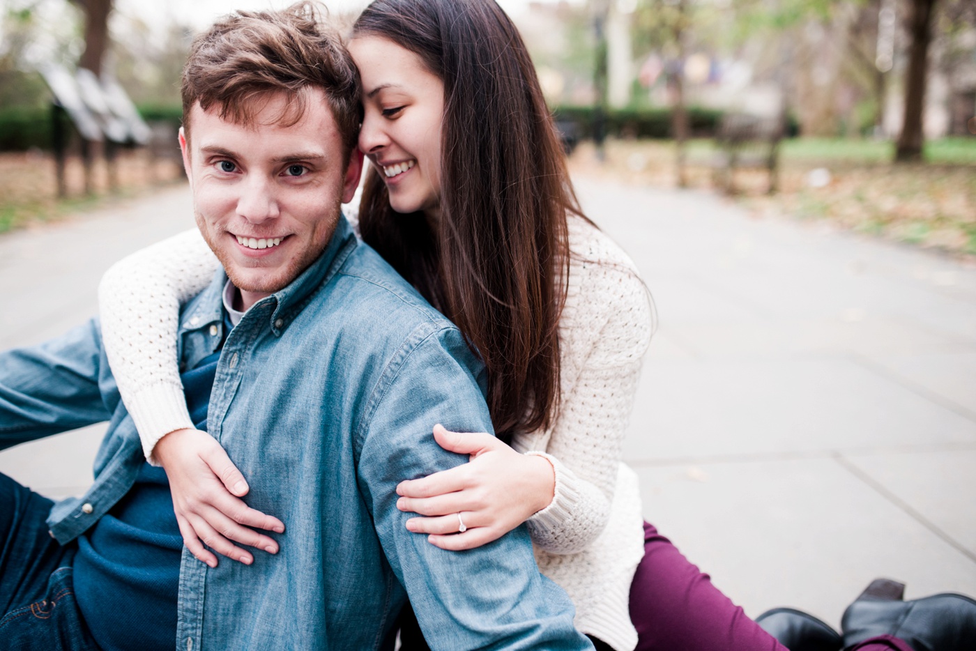 Matt + Liz - Old City Engagement Session - Philadelpha Wedding Photographer - Alison Dunn Photography photo