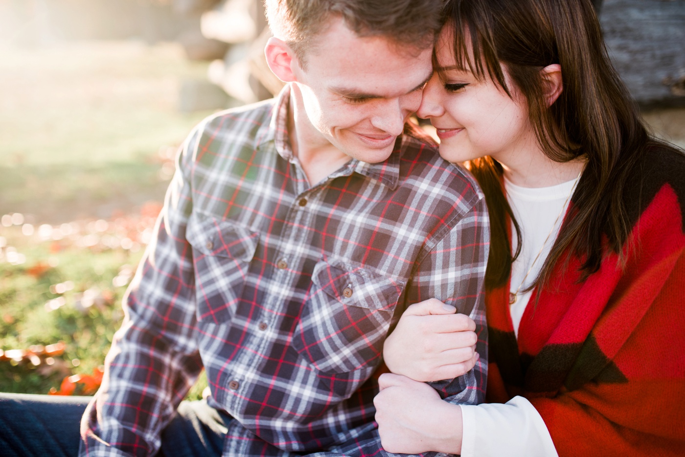 Katie + David - Valley Forge Engagement Session - King of Prussia Pennsylvania Wedding Photographer - Alison Dunn Photography photo