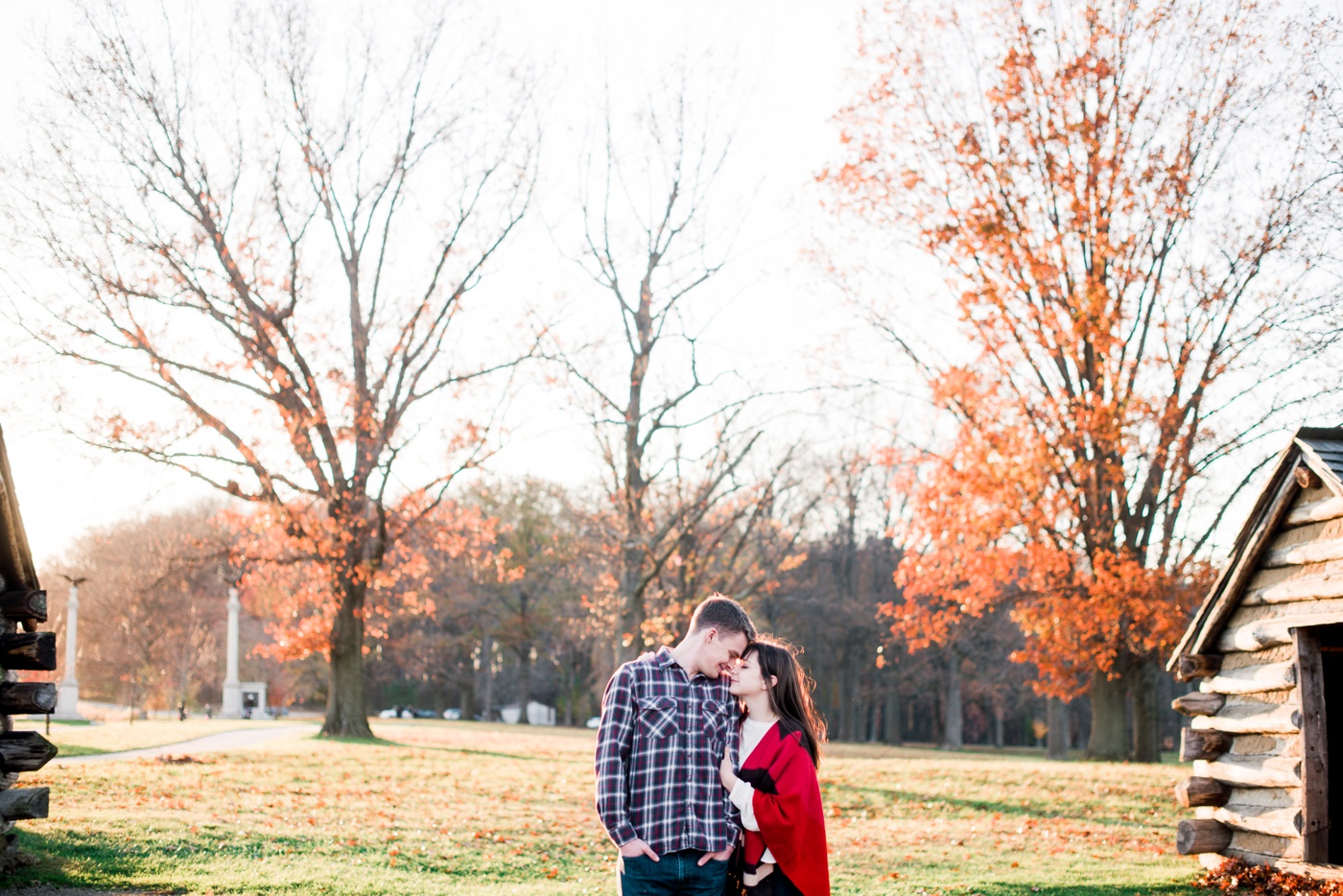 Katie + David - Valley Forge Engagement Session - King of Prussia Pennsylvania Wedding Photographer - Alison Dunn Photography photo