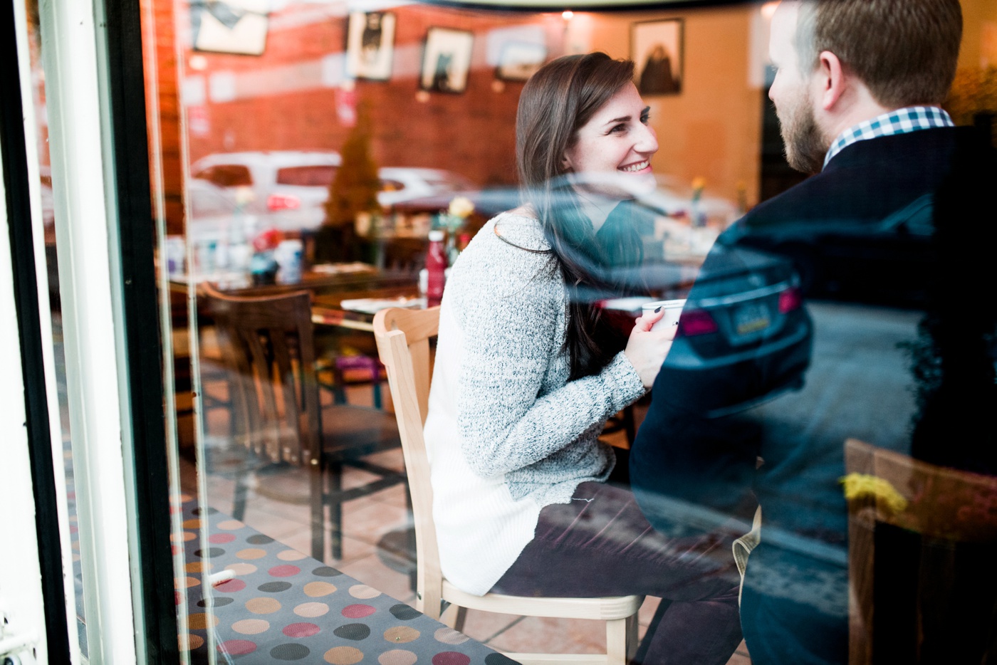 Amy + Jacob - Coffeehouse Too - Northern Liberties Engagement Session - Philadelphia Wedding Photographer - Alison Dunn Photography