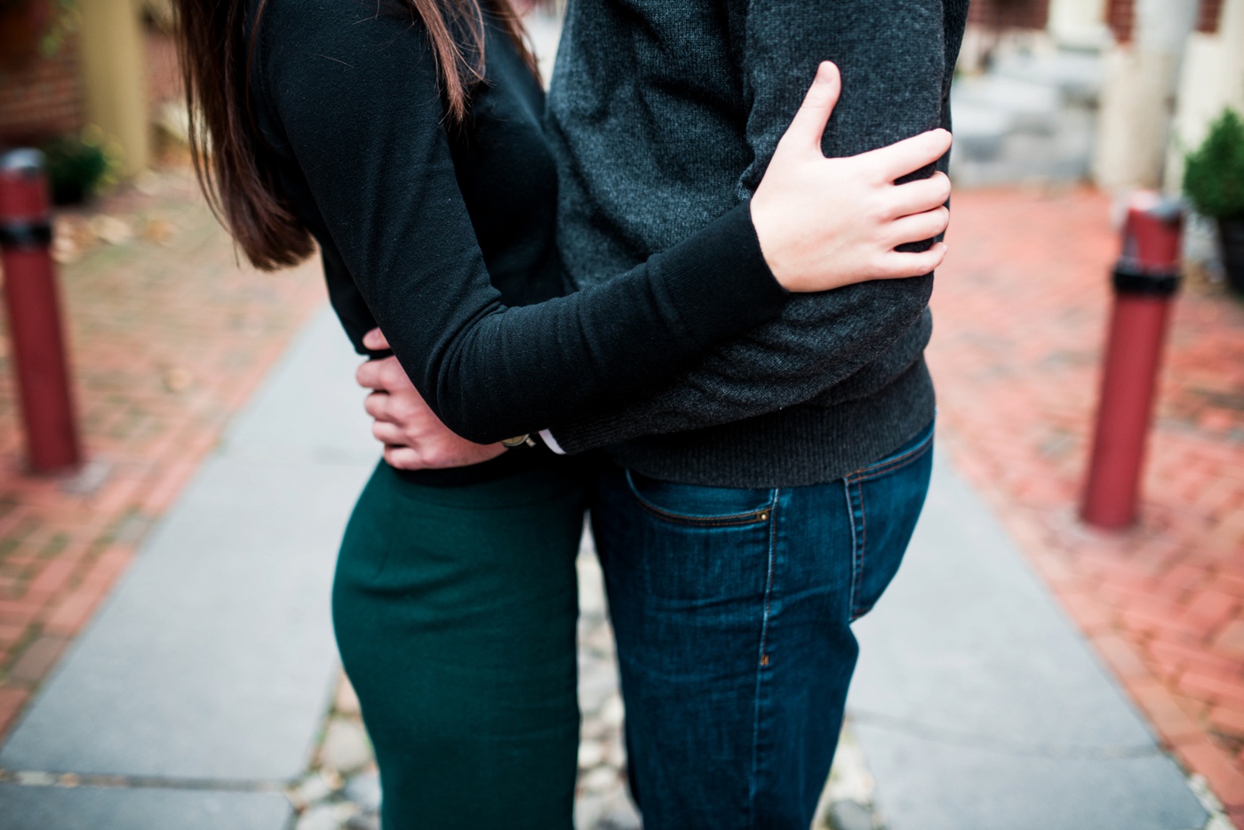 4 - Matt + Liz - Old City Engagement Session - Philadelpha Wedding Photographer - Alison Dunn Photography photo