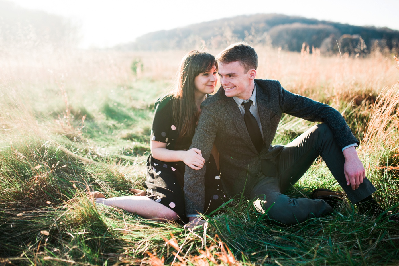 Katie + David - Valley Forge Engagement Session - King of Prussia Pennsylvania Wedding Photographer - Alison Dunn Photography photo