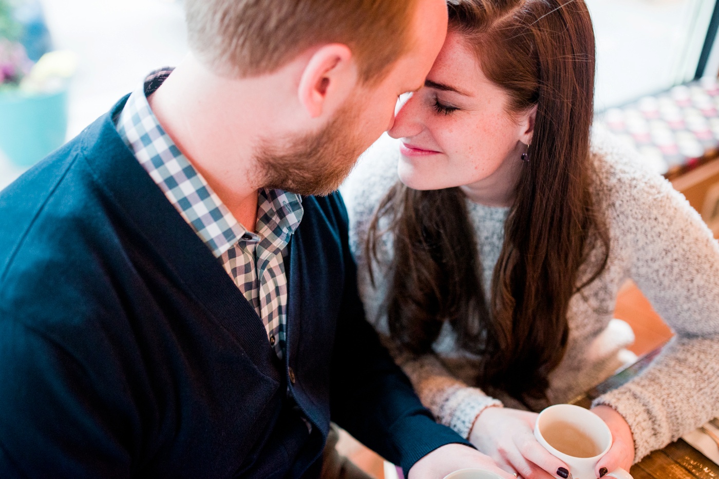 Amy + Jacob - Coffeehouse Too - Northern Liberties Engagement Session - Philadelphia Wedding Photographer - Alison Dunn Photography