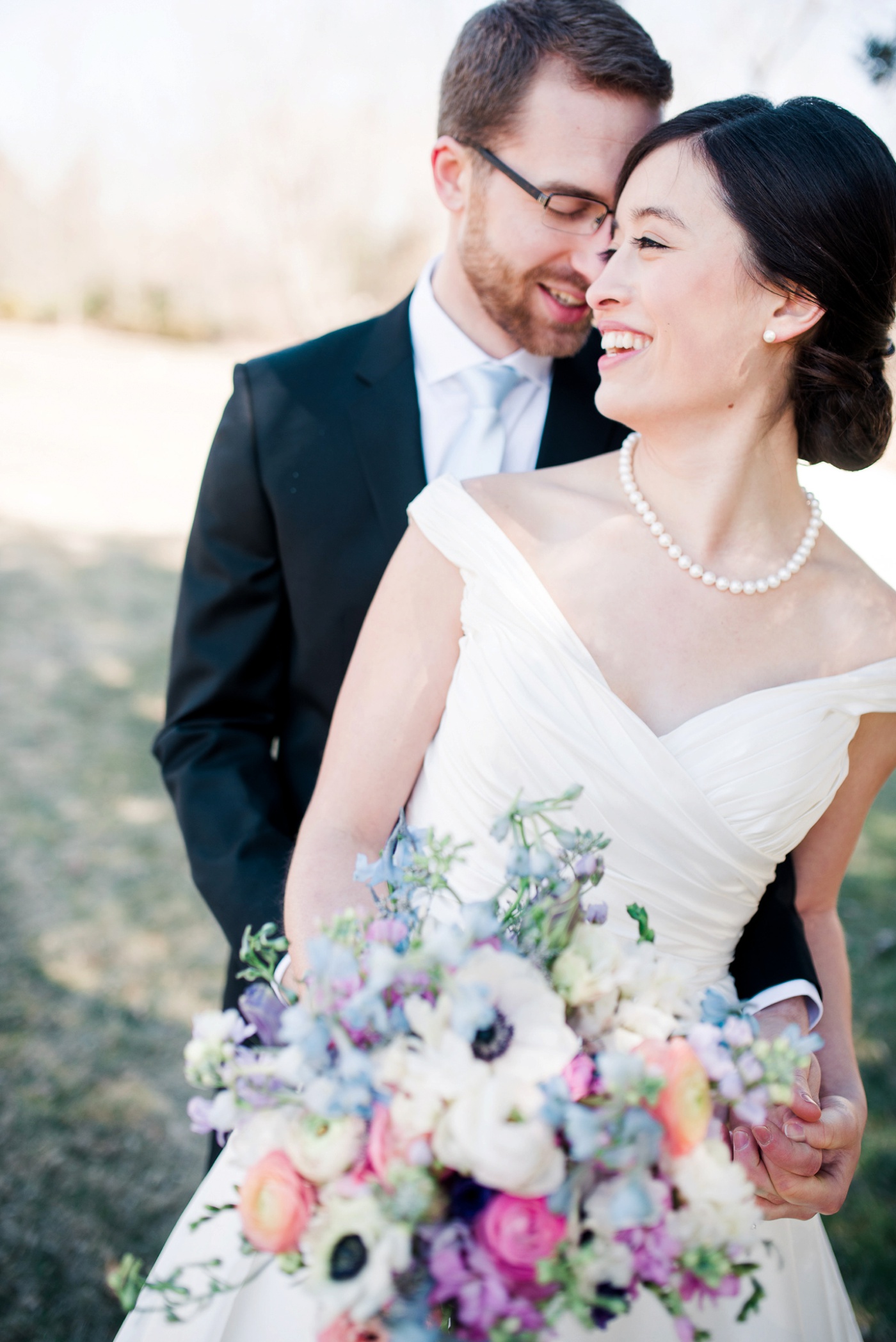 3 - Bride + Groom Portraits - Philadelphia Wedding Photographer - Alison Dunn Photography photo