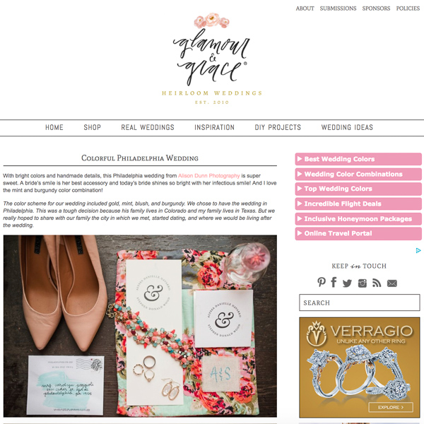 Glamour & Grace \\ Published