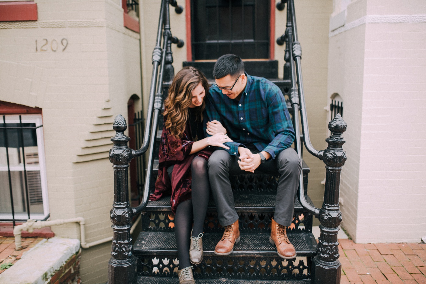 Aly + Justin - Washington DC Engagement Session - Aison Dunn Photography photo