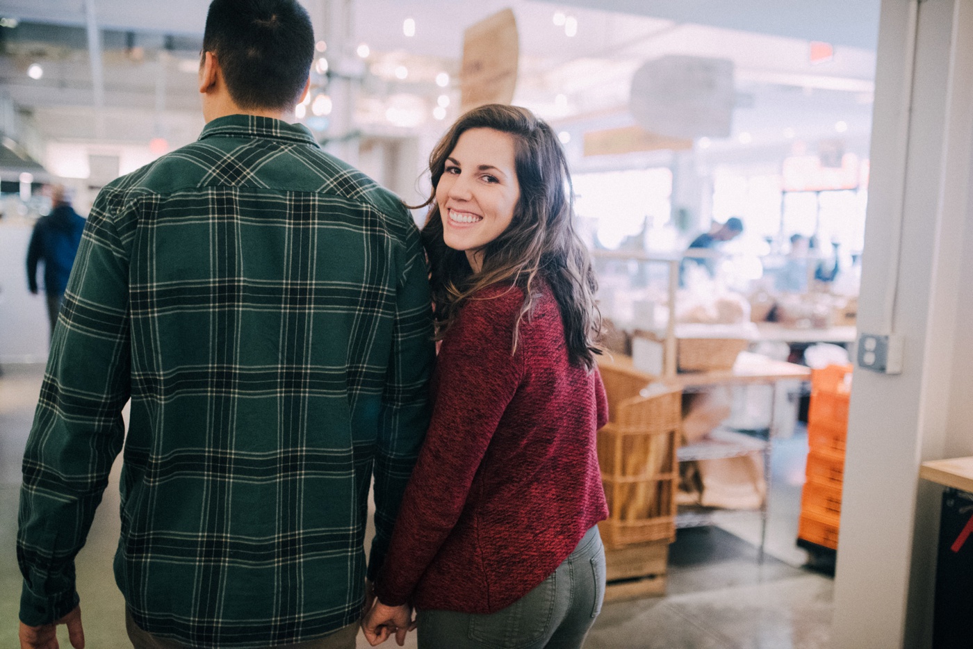 Aly + Justin - Union Market - Washington DC Engagement Session - Aison Dunn Photography photo