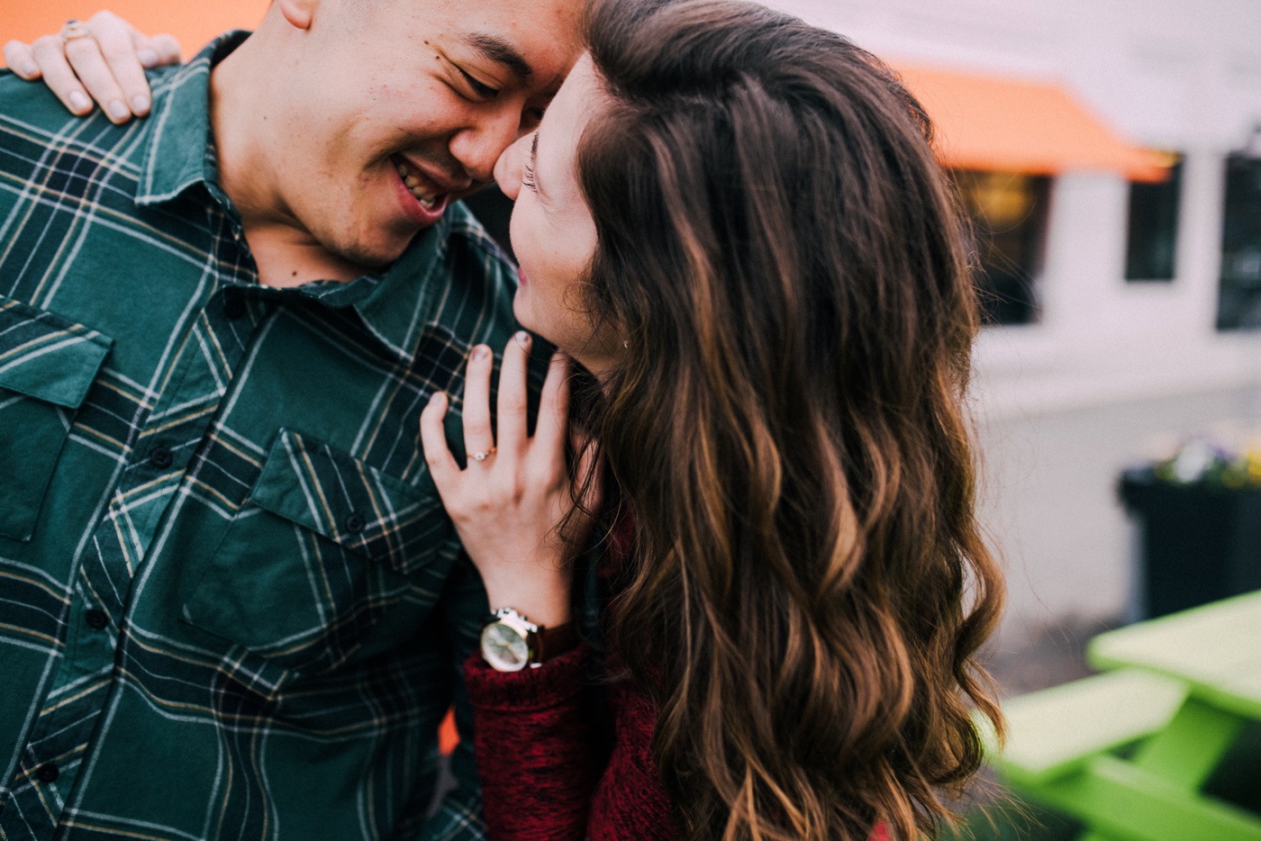 Aly + Justin - Union Market - Washington DC Engagement Session - Aison Dunn Photography photo