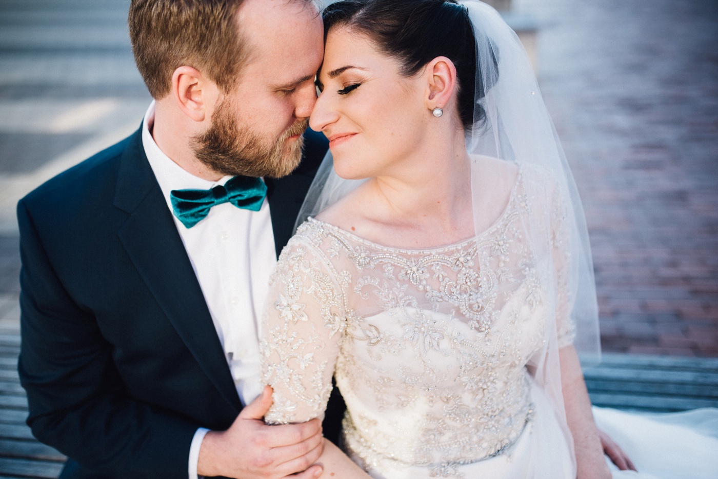 Amy + Jacob - Downtown Silver Spring Wedding Portraits - Maryland Wedding Photographer - Alison Dunn Photography photo