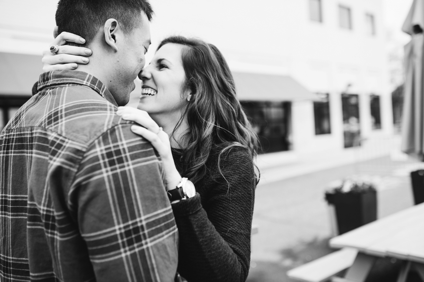 33 - Aly + Justin - Union Market - Washington DC Engagement Session - Aison Dunn Photography photo